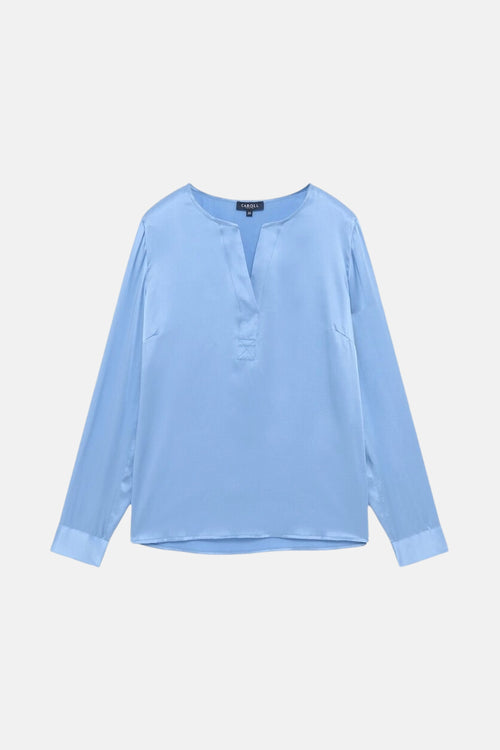 Chemisier (manches longues) Bleu - CAROLL