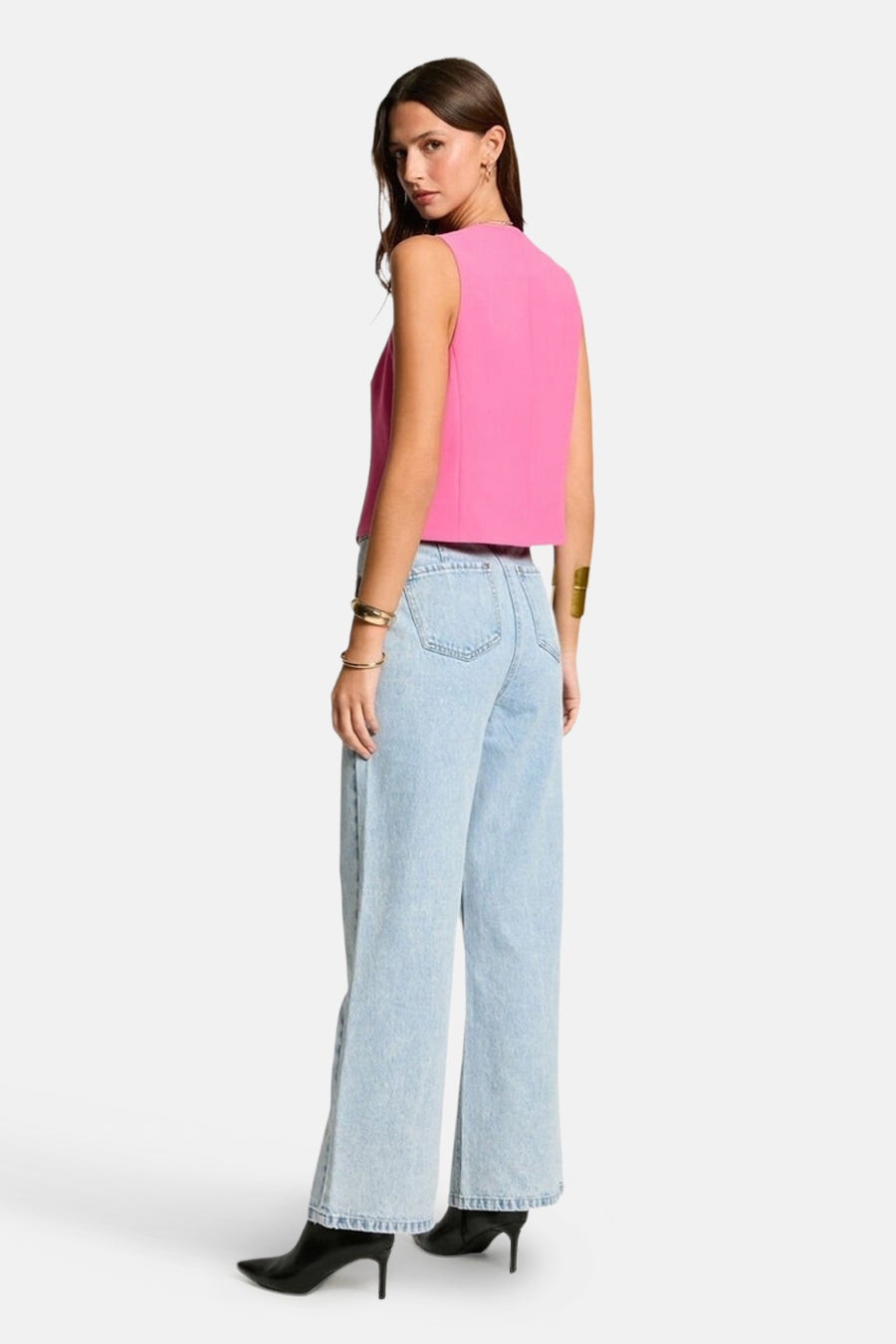 Gilet Rose - Morgan de Toi