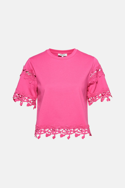 Top (korte mouwen) Roze - Morgan de Toi