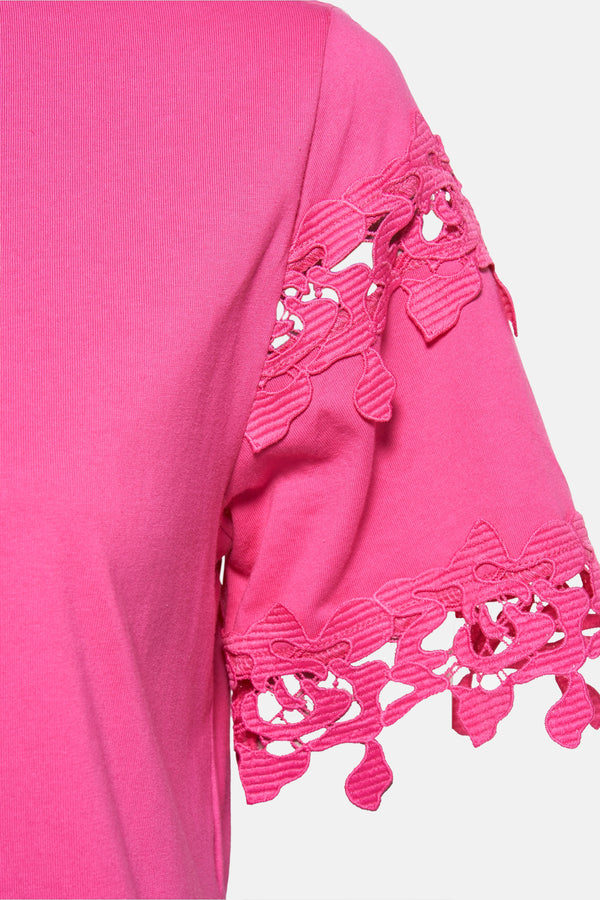Top uni manches courtes Rose - Morgan de Toi