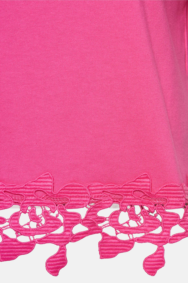 Top uni manches courtes Rose - Morgan de Toi