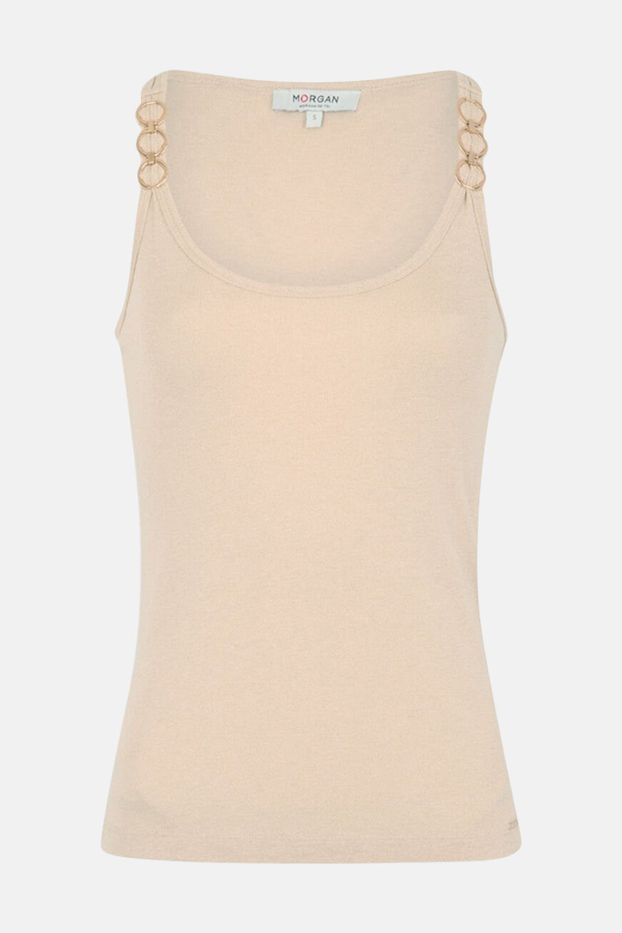 Singlet Wit - Morgan de Toi