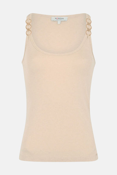 Singlet Wit - Morgan de Toi