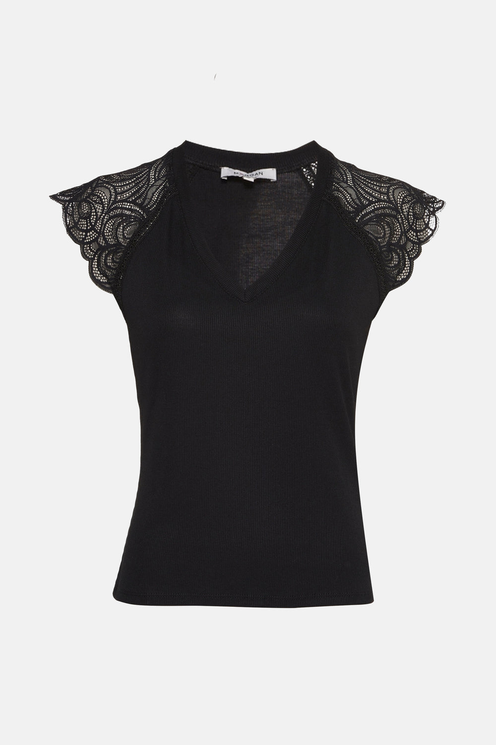 Top (korte mouwen) Zwart - Morgan de Toi