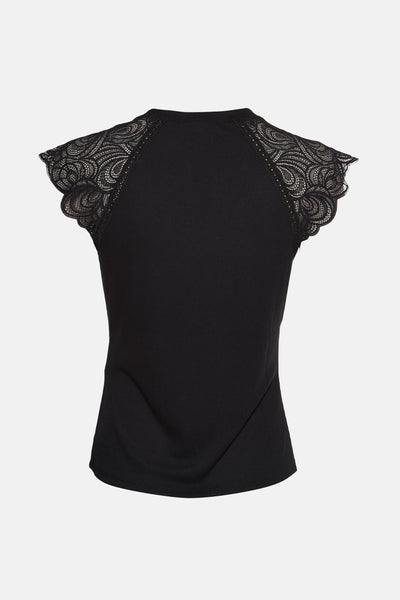 Top (korte mouwen) Zwart - Morgan de Toi