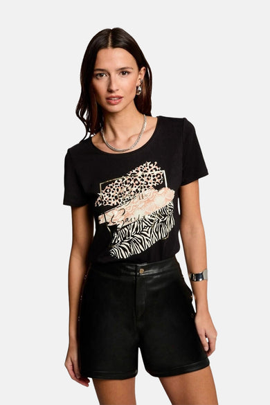 T-shirt à manches courtes - noir