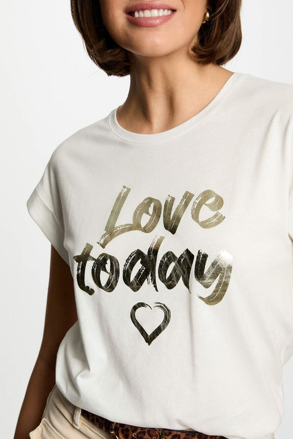 T-shirt (manches courtes) Blanc - Morgan de Toi