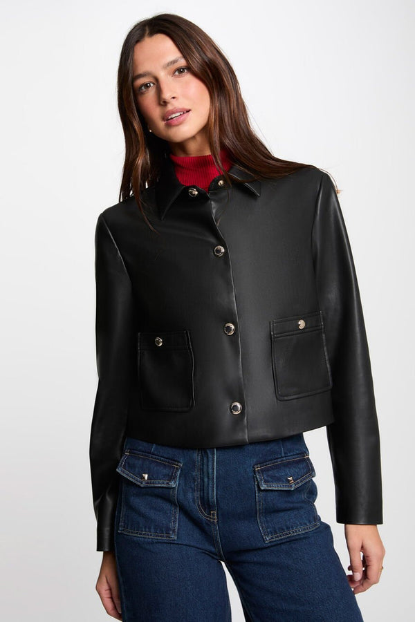 Veste courte Noir - Morgan de Toi