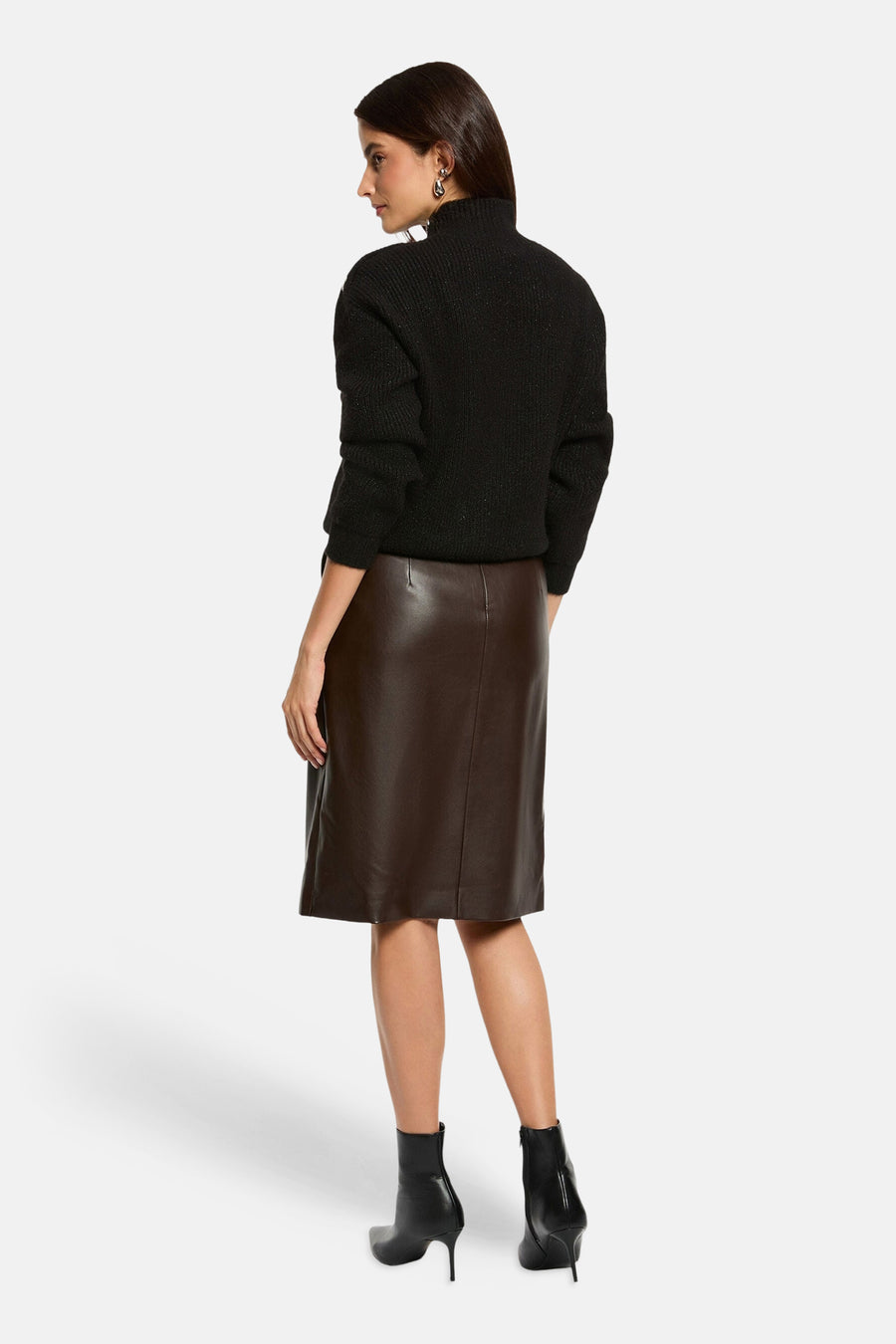Dames tops rok casual brun - Morgan de Toi