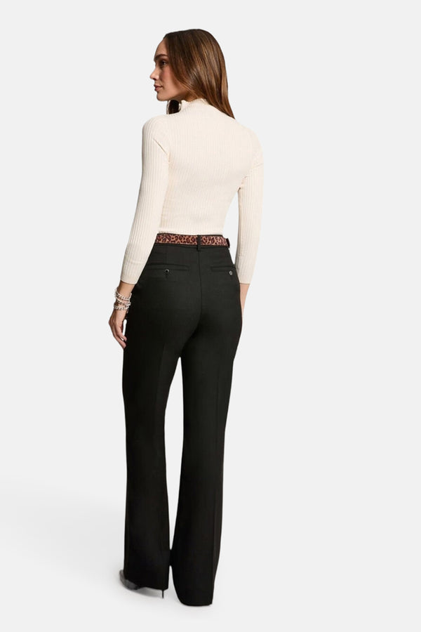 Pull col montant Beige - Morgan de Toi