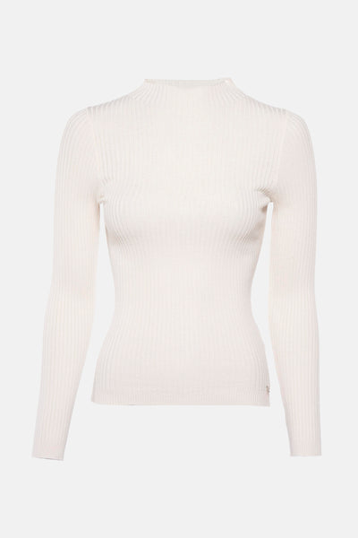 Pull col montant Beige - Morgan de Toi