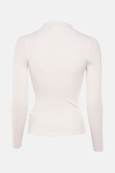 Pull col montant Beige - Morgan de Toi