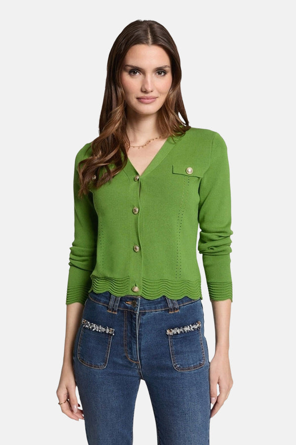 Cardigan Vert - Morgan de Toi