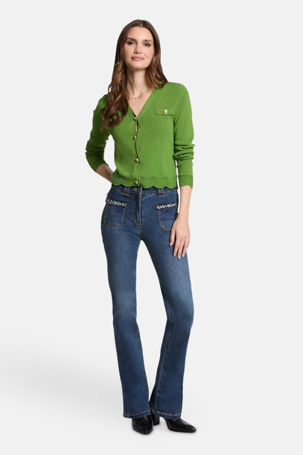 Cardigan Vert - Morgan de Toi