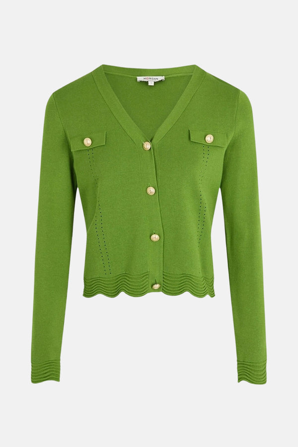 Cardigan Vert - Morgan de Toi