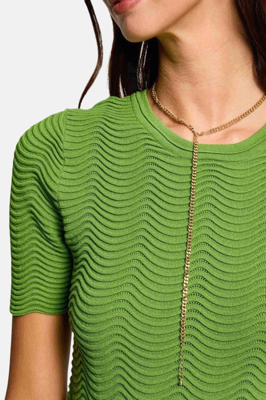Top (korte mouwen) Groen - Morgan de Toi
