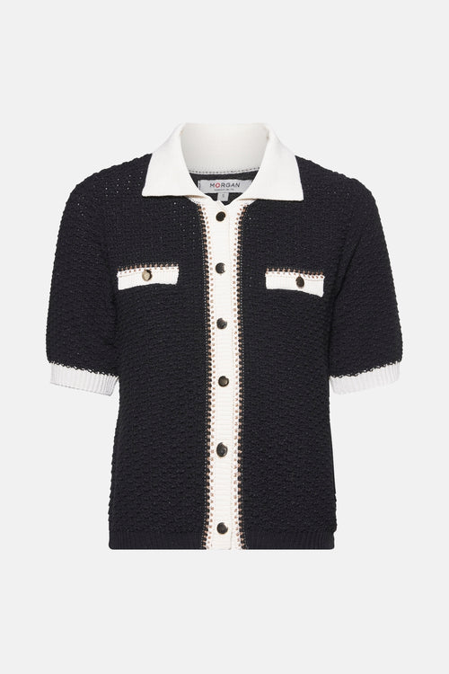 Gilet Noir - Morgan de Toi