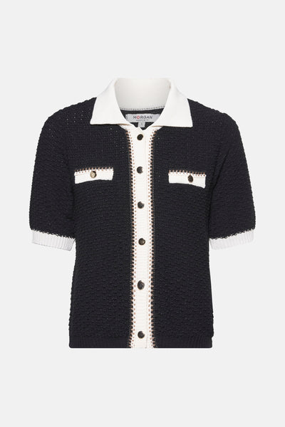 Gilet Noir - Morgan de Toi
