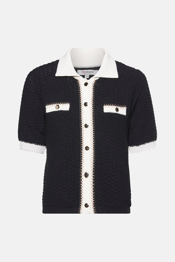 Gilet Noir - Morgan de Toi