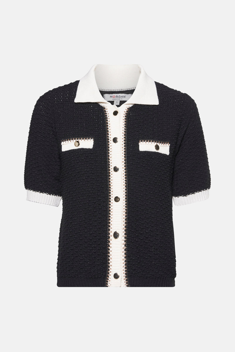 Gilet Noir - Morgan de Toi