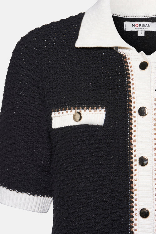 Gilet Noir - Morgan de Toi