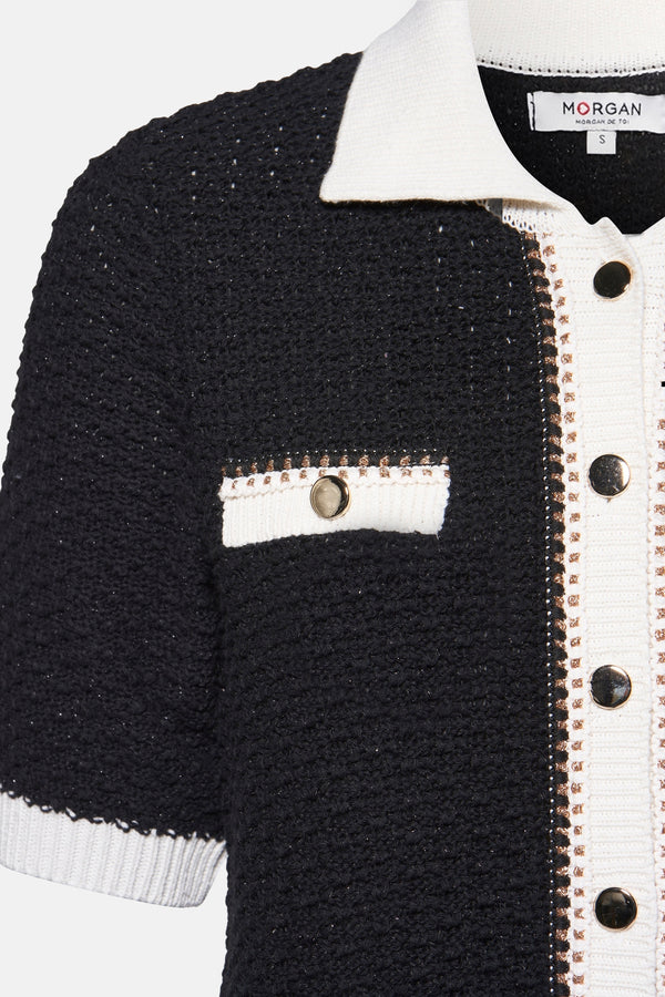 Gilet Noir - Morgan de Toi