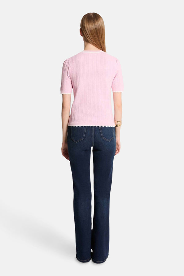 Pull col rond Rose - Morgan de Toi