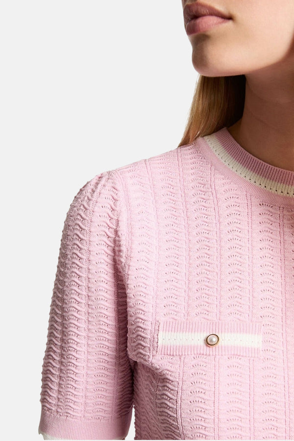 Pull col rond Rose - Morgan de Toi