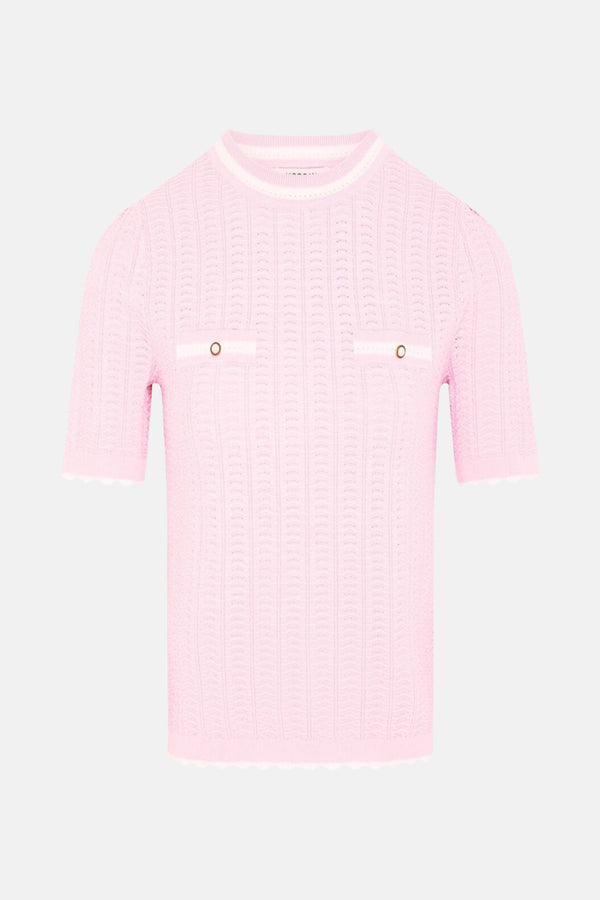 Pull col rond Rose - Morgan de Toi