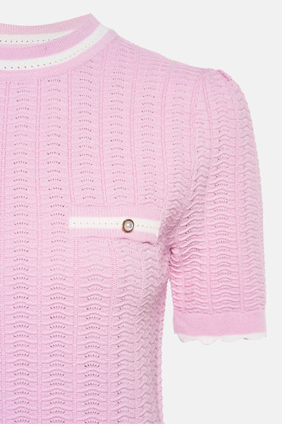 Trui met ronde hals Roze - Morgan de Toi