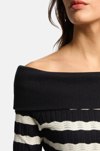 Pull (offshoulder) Bleu - Morgan de Toi