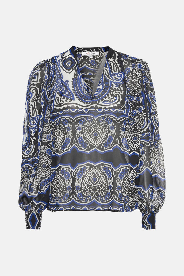 Blouse (lange mouwen) Multicolor - Morgan de Toi