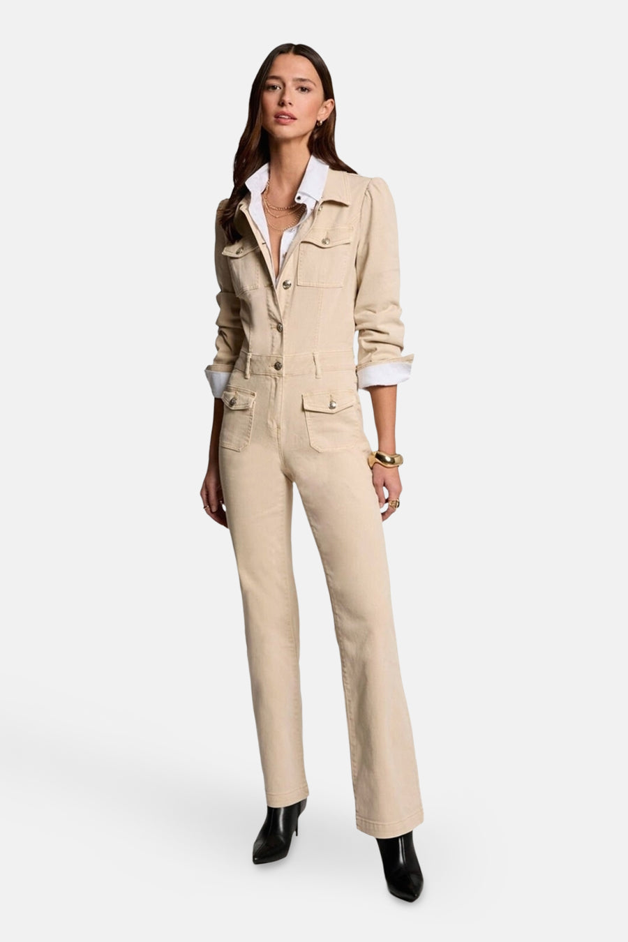 Jumpsuit Beige - Morgan de Toi