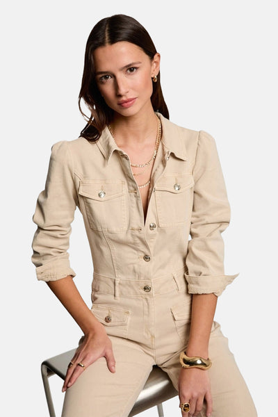 Jumpsuit Beige - Morgan de Toi