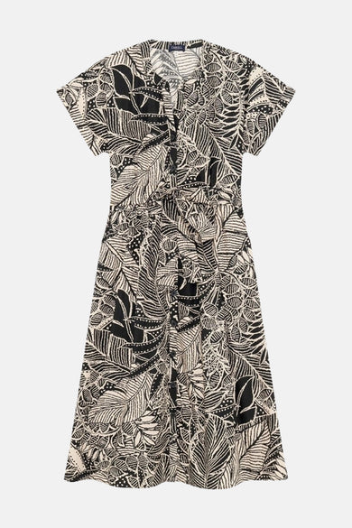 Robe à manches courtes - Noir