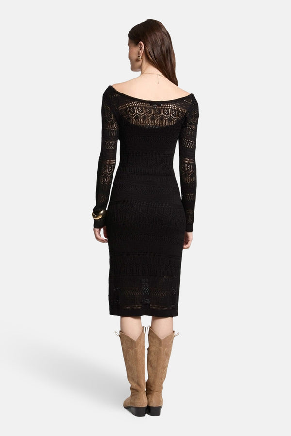 Robe 3/4 Noir - Morgan de Toi