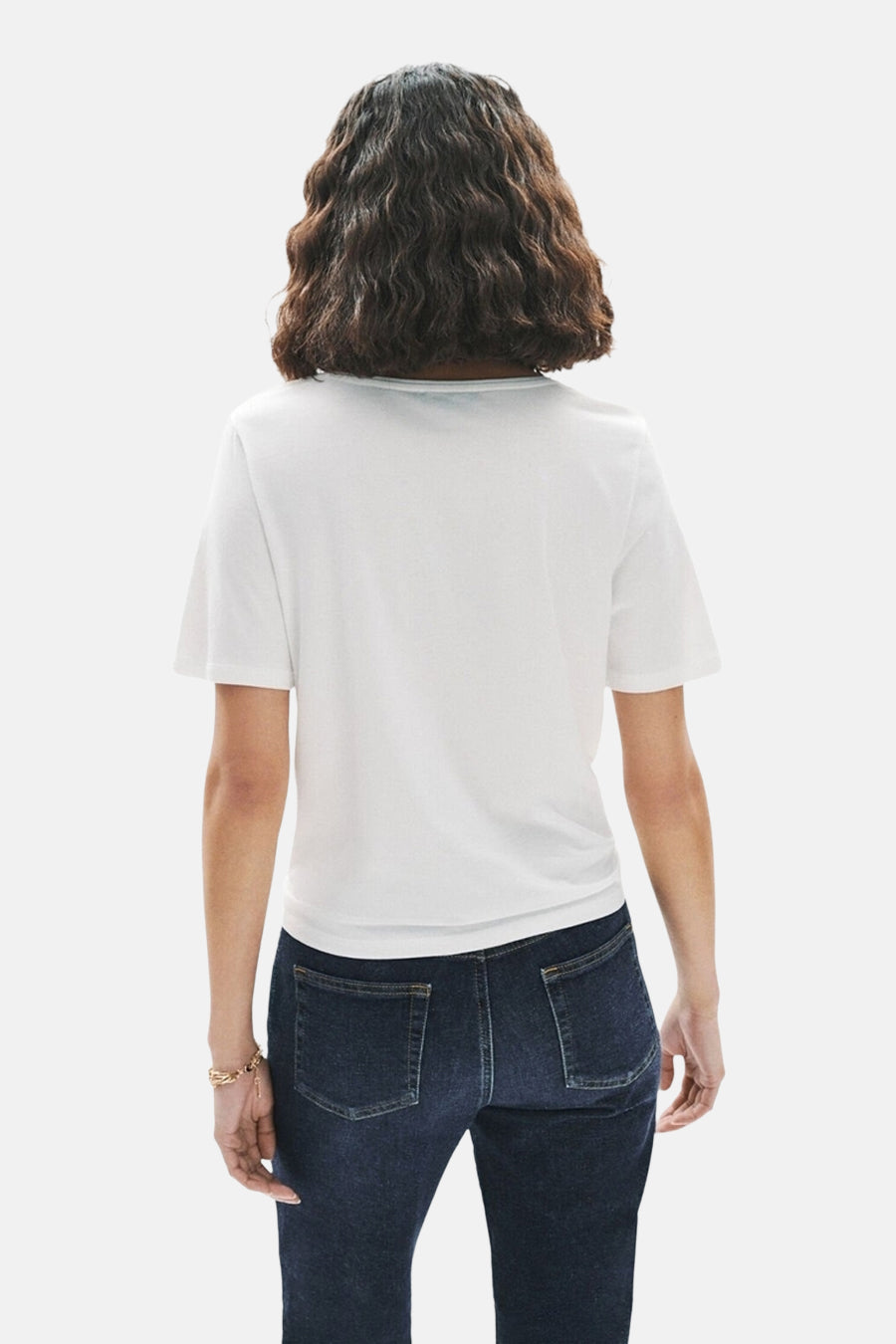 T-shirt (manches courtes) Écru - CAROLL