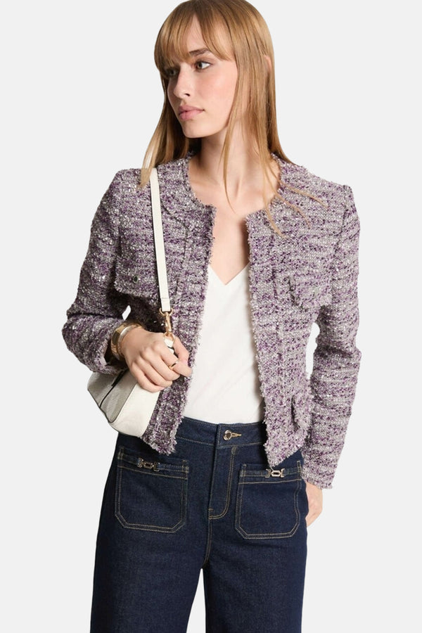 Veste courte Rose - Morgan de Toi