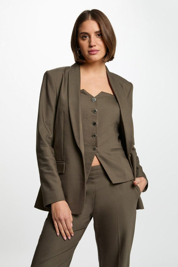Blazer KAHKI - Morgan de Toi