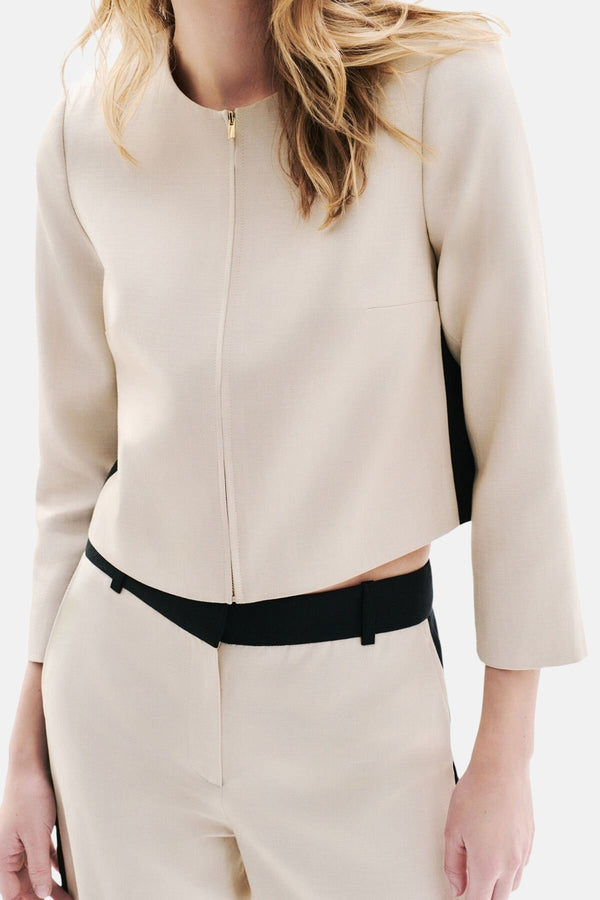 Veste courte Beige - CAROLL