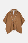 Poncho cognac - Morgan de Toi