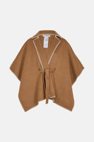Poncho cognac - Morgan de Toi