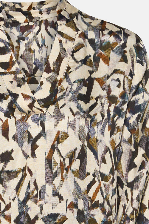 Blouse met lange mouwen - multicolor