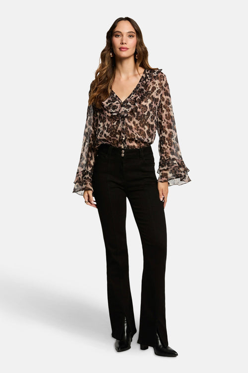 Blouse met lange mouwen - multicolor