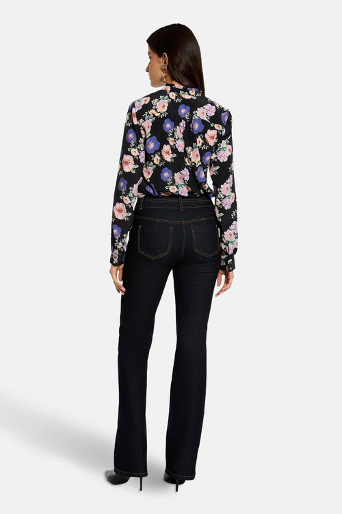 Blouse à manches longues - multicolore