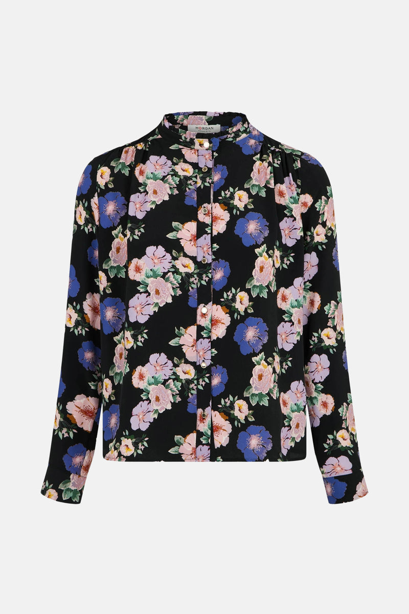Blouse met lange mouwen - multicolor