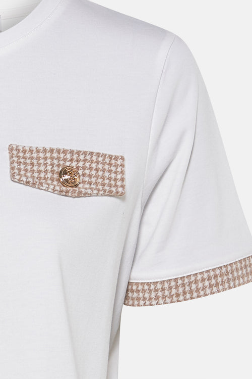 T-shirt met korte mouwen - wit