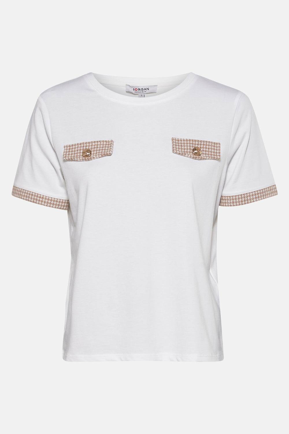 T-shirt met korte mouwen - wit