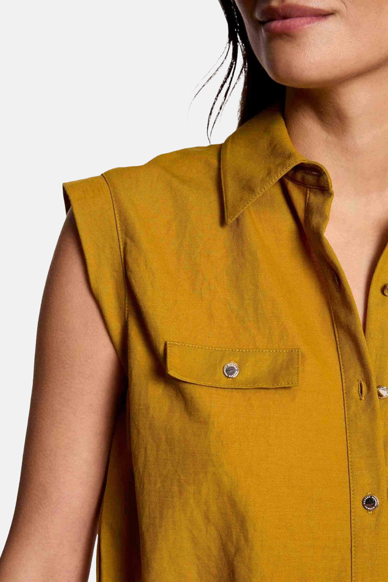 Chemisier - jaune - Morgan de Toi - 4