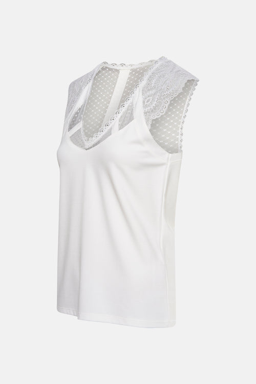 Top (sans manches) Blanc - Morgan de Toi